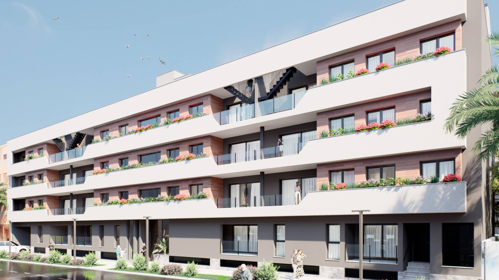 Apartamento - Nueva construcción  - San Pedro del Pinatar - LO PAGAN F1-PB-A