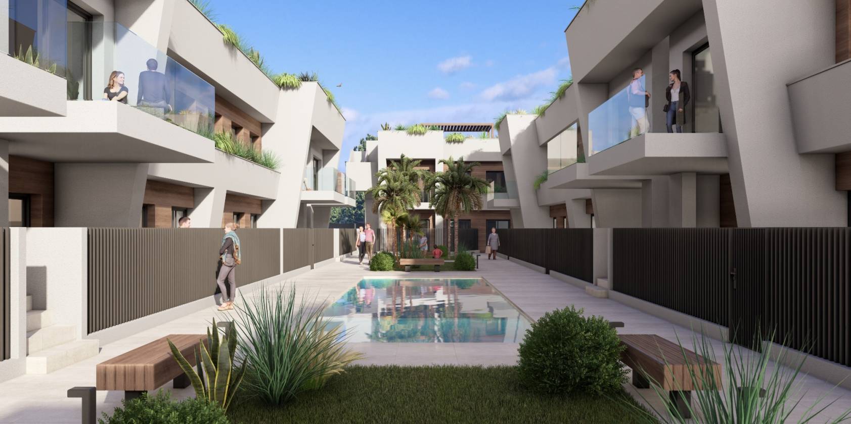 Bungalow de lujo en planta primera en Torre Pacheco