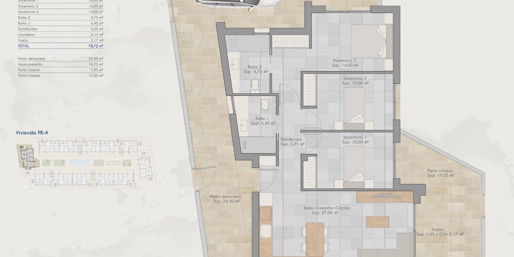 Buy a new build bungalow in Costa Cálida