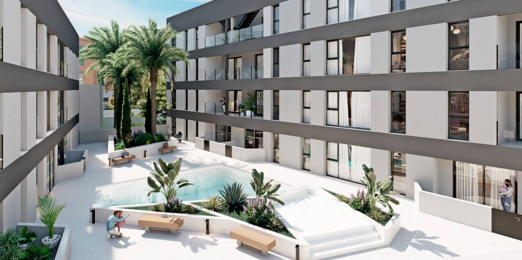 New-build flat for sale in Lo Págan, San Pedro del Pinatar