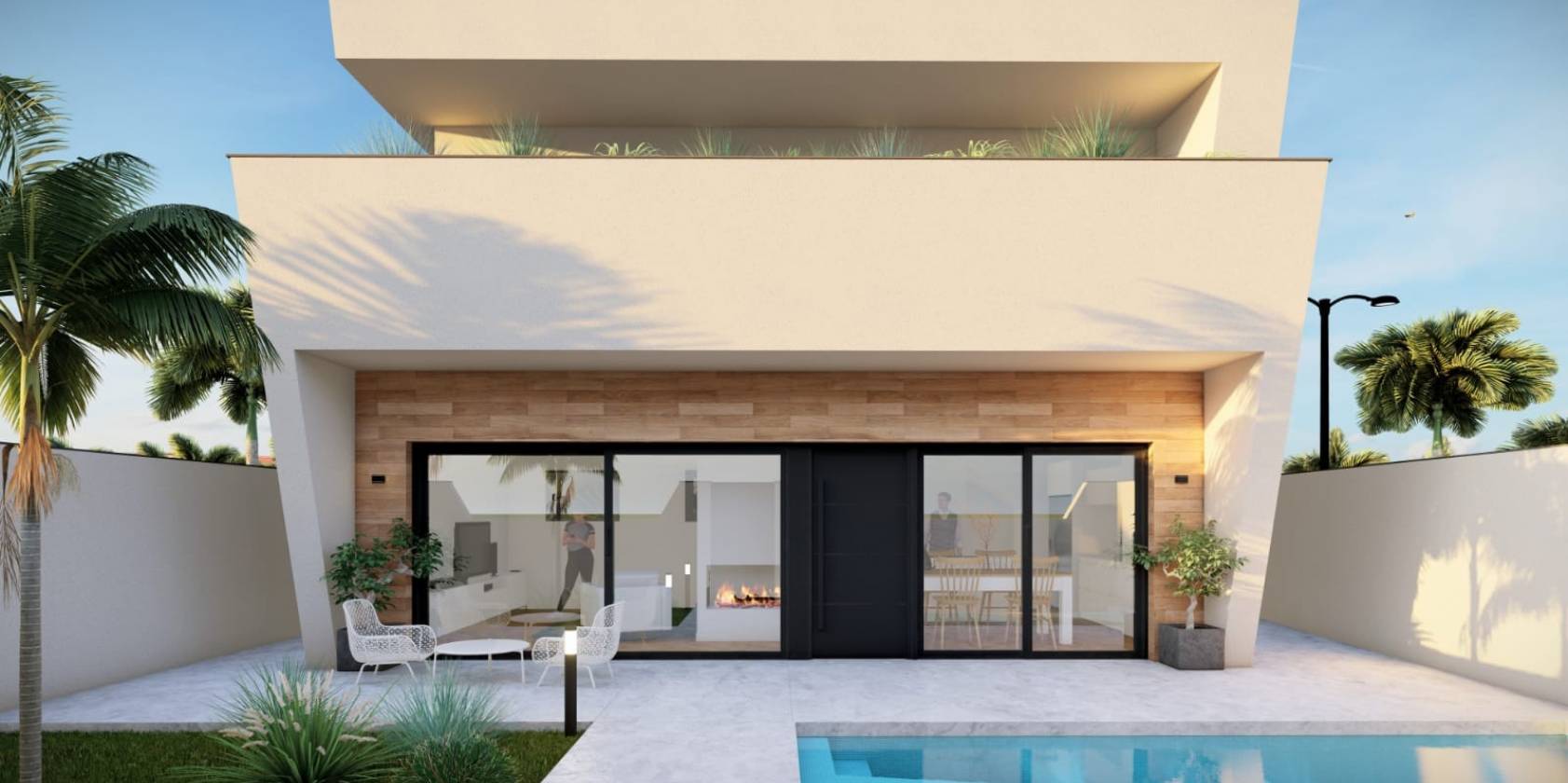 Nueva construcción  - Casa adosada / Duplex - Torre Pacheco