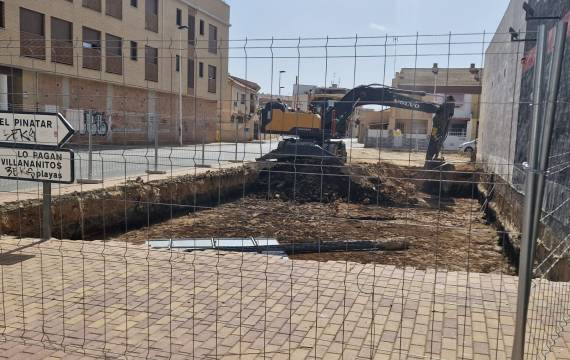 Die Arbeiten am Residencial Sol y Playa haben begonnen: die Neubauimmobilie zum Verkauf in San Pedro del Pinatar, auf die Sie gewartet haben