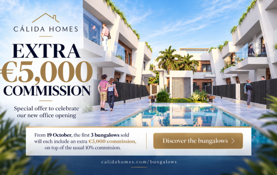 Nuestra inmobiliaria en Costa Cálida estrena oficina en Torre Pacheco con una promoción especial