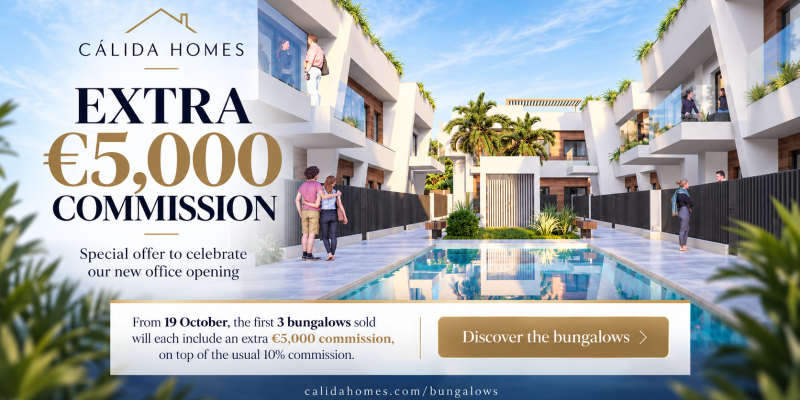 Nuestra inmobiliaria en Costa Cálida estrena oficina en Torre Pacheco con una promoción especial