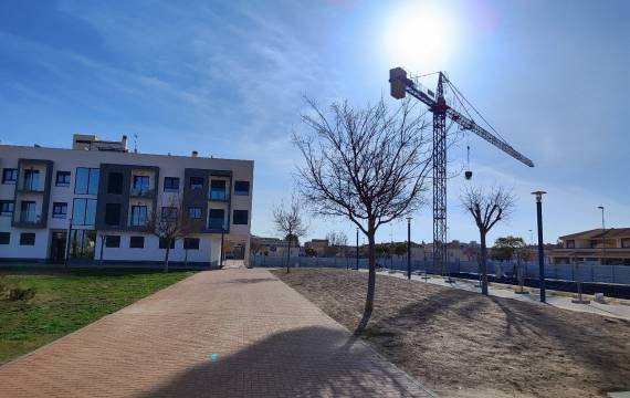 Be surprised to see the progress of the works of Phase II of the Sol y Vida residential development: the new build flats for sale in Costa Cálida that you are looking for